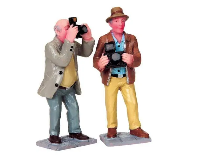 lemax-photographers-figurines-photographes-village image 1