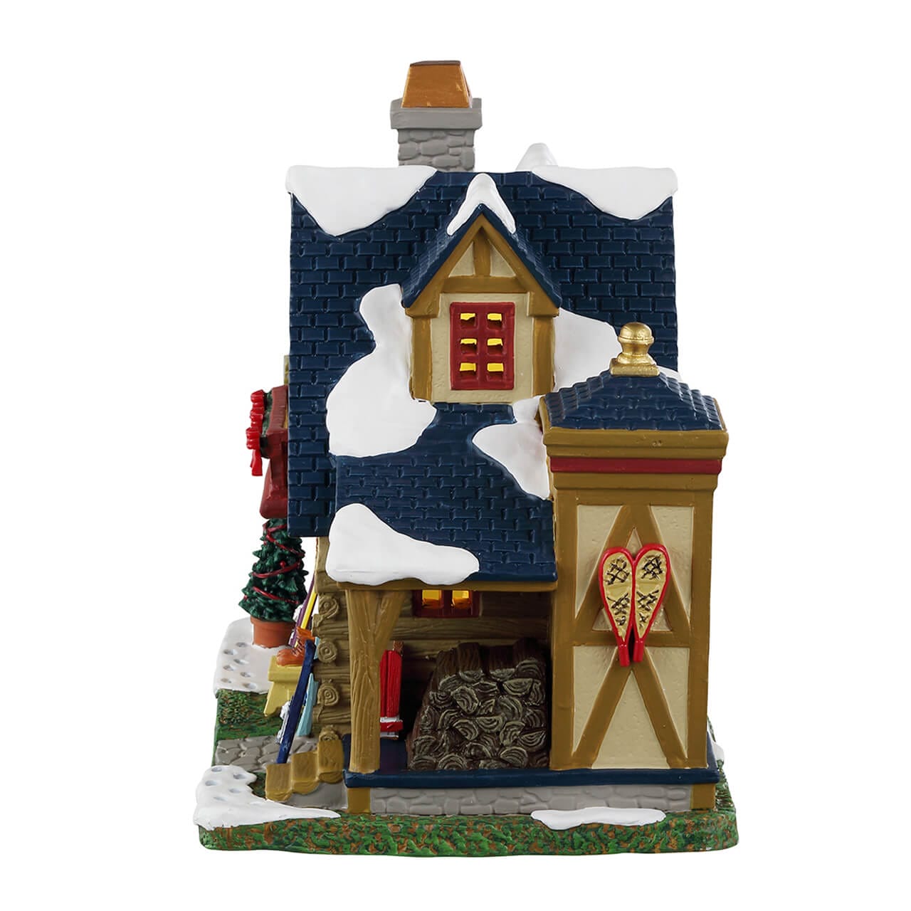 lemax-havenwood-lodge-vail-village-chalet-miniature image 3