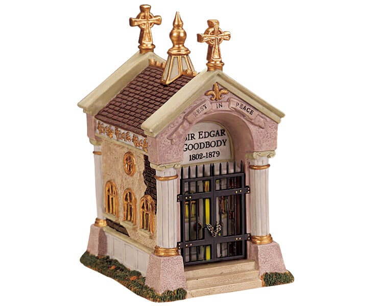 lemax-tomb-of-sir-edgar-goodbody-d-cor-tombeau-miniature-spooky-town image 1
