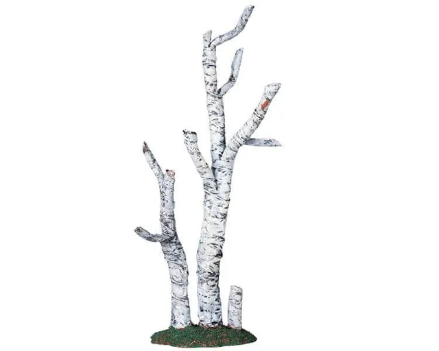 lemax-paper-birch-tree-large-grand-bouleau-miniature image 1