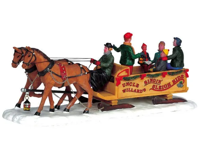 lemax-singin-sleigh-ride-figurine-tra-neau-chantant-no-l image 1
