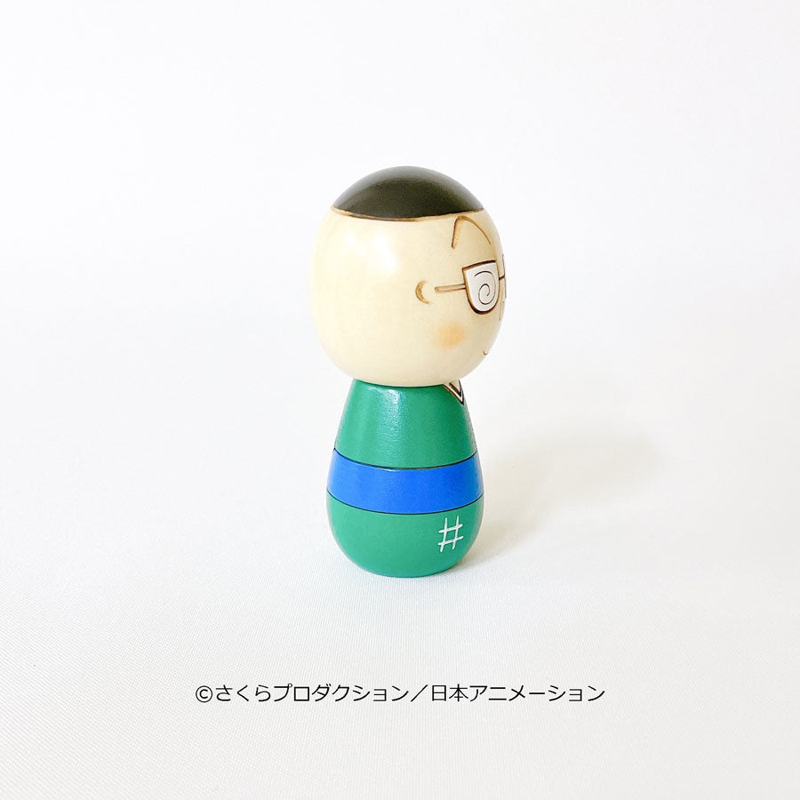 usaburo-kokeshi-chibi-maruko-chan-maruo-figurine-artisanale image 4