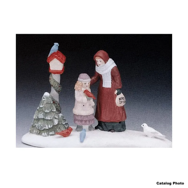 lemax-a-winter-breakfast-figurine-sc-ne-miniature image 1