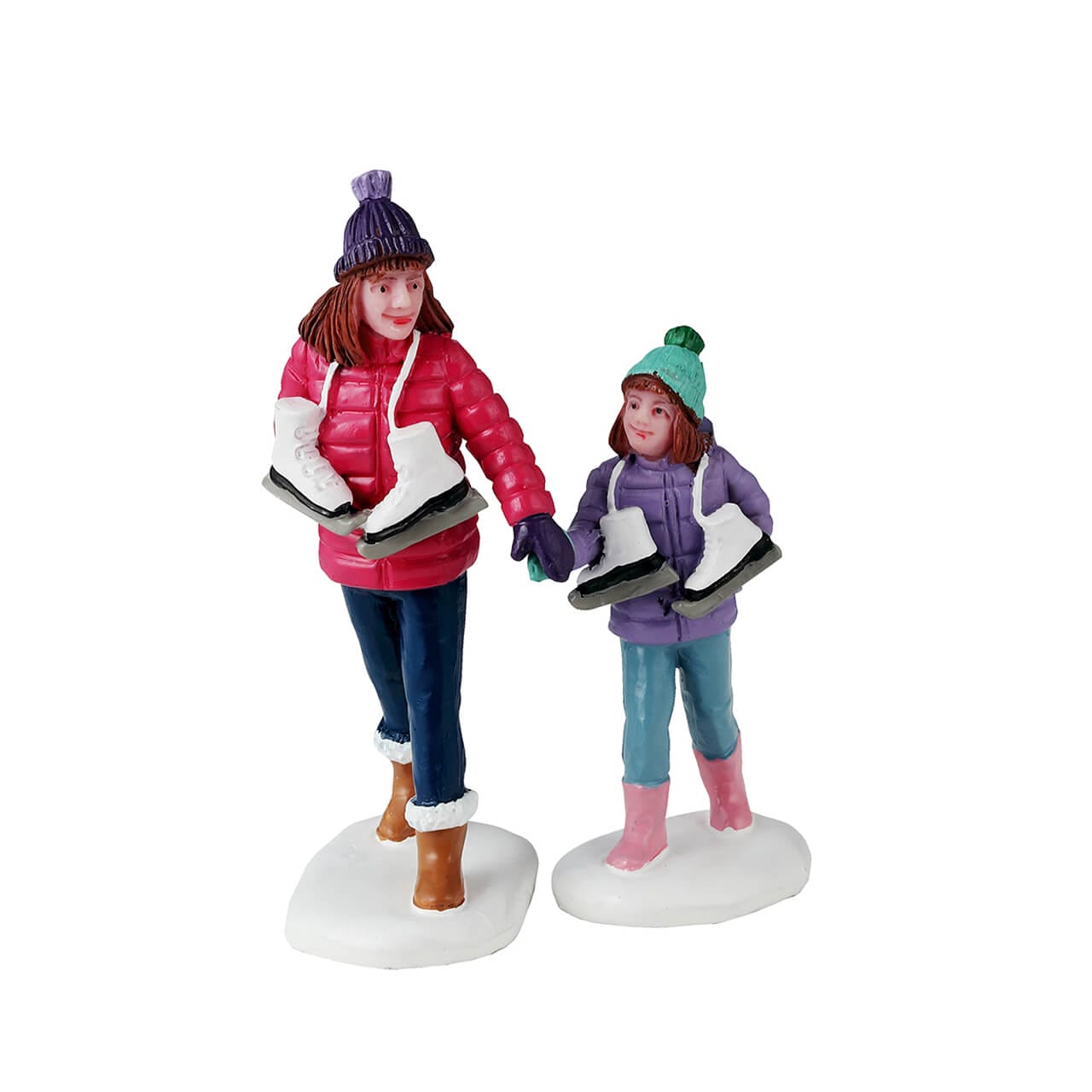 lemax-skating-sisters-figurine-patineuses-vail-village image 2