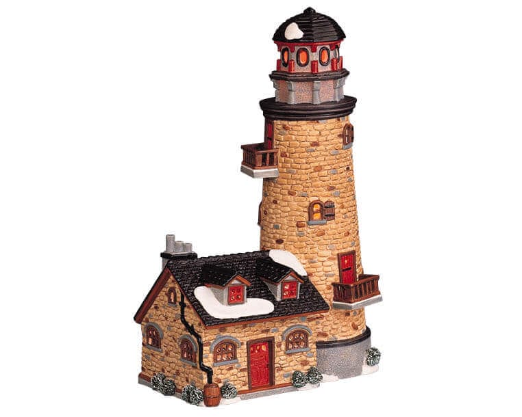 lemax-oak-creek-lighthouse-phare-miniature-de-collection image 1