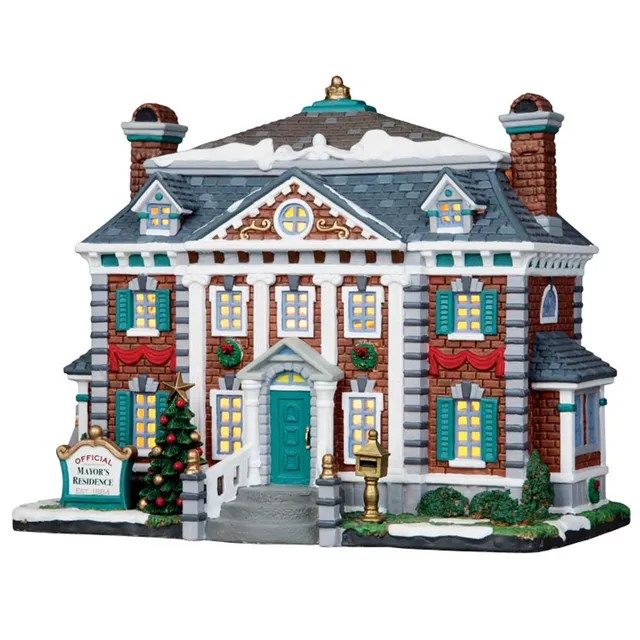 lemax-mayor-s-residence-maison-miniature-de-village-de-no-l image 1