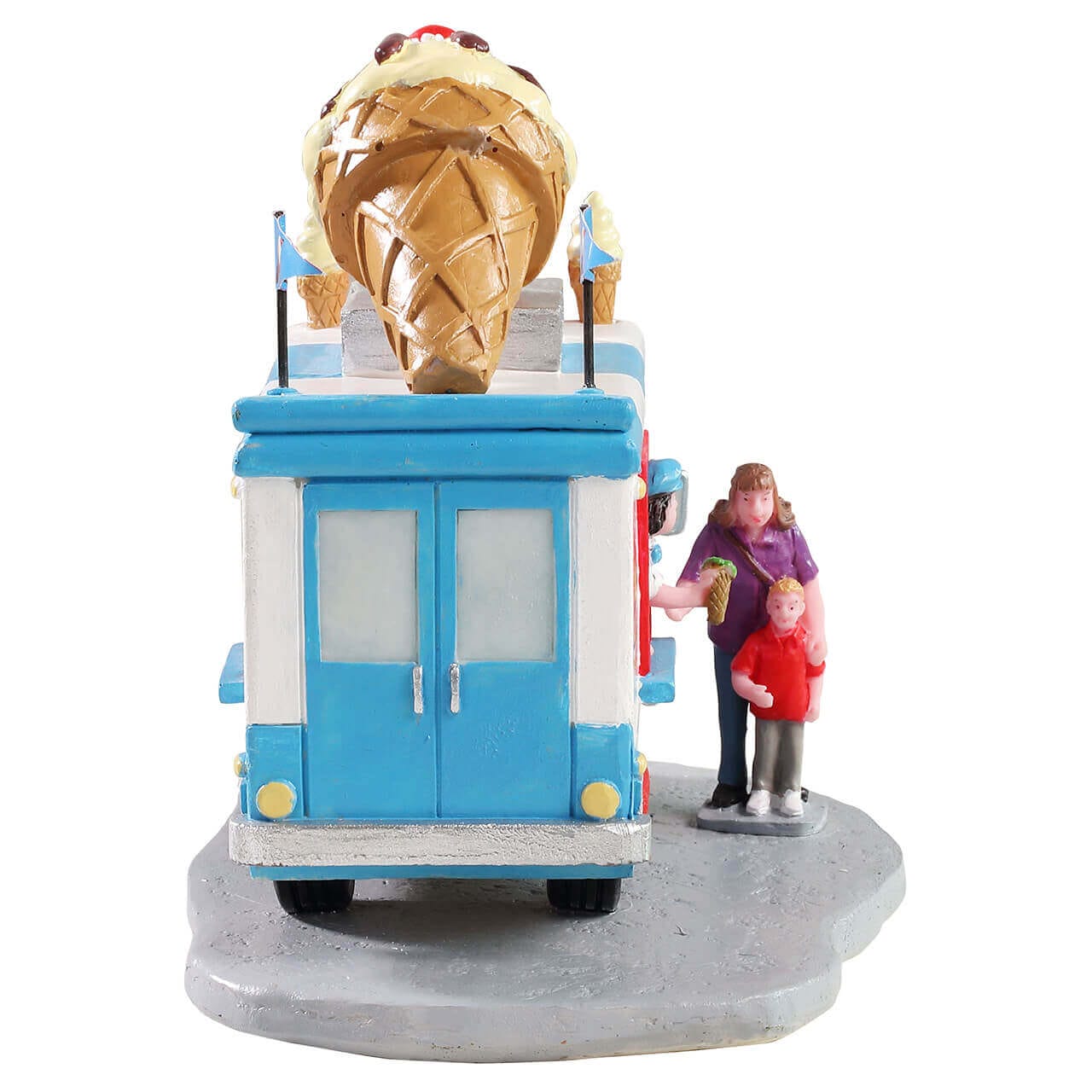 lemax-ice-cream-truck-v-hicule-miniature-marchand-de-glaces image 4