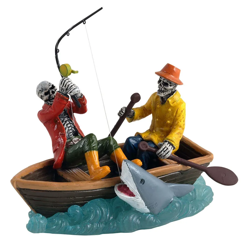 lemax-spooky-town-dead-in-the-water-sc-ne-squelettes-p-cheurs image 1