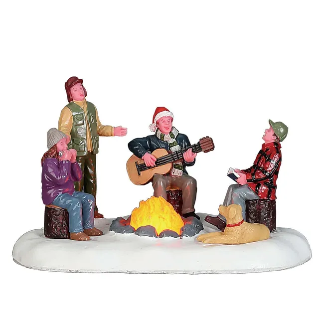 lemax-songs-by-the-fire-figurine-miniature-chants-autour-du-feu image 1