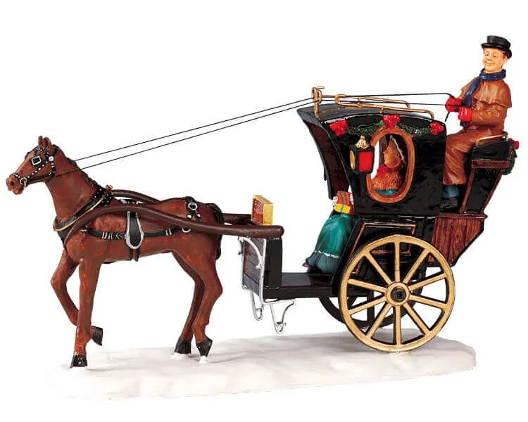 lemax-hansom-cab-cal-che-village-miniature image 1
