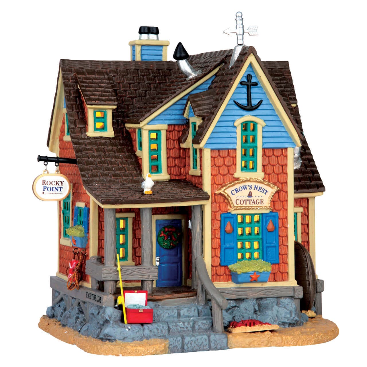lemax-crow-s-nest-cottage-maison-miniature-village-de-no-l image 1