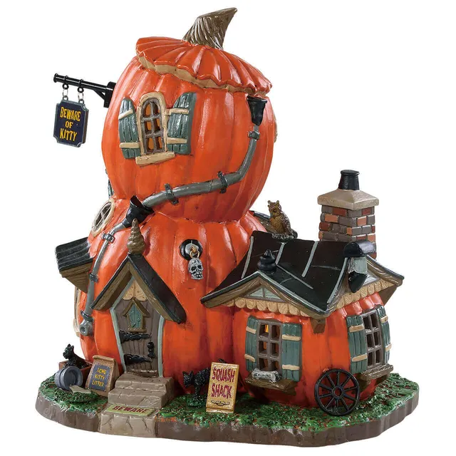 lemax-squash-shack-maison-citrouille-halloween-spooky-town image 1