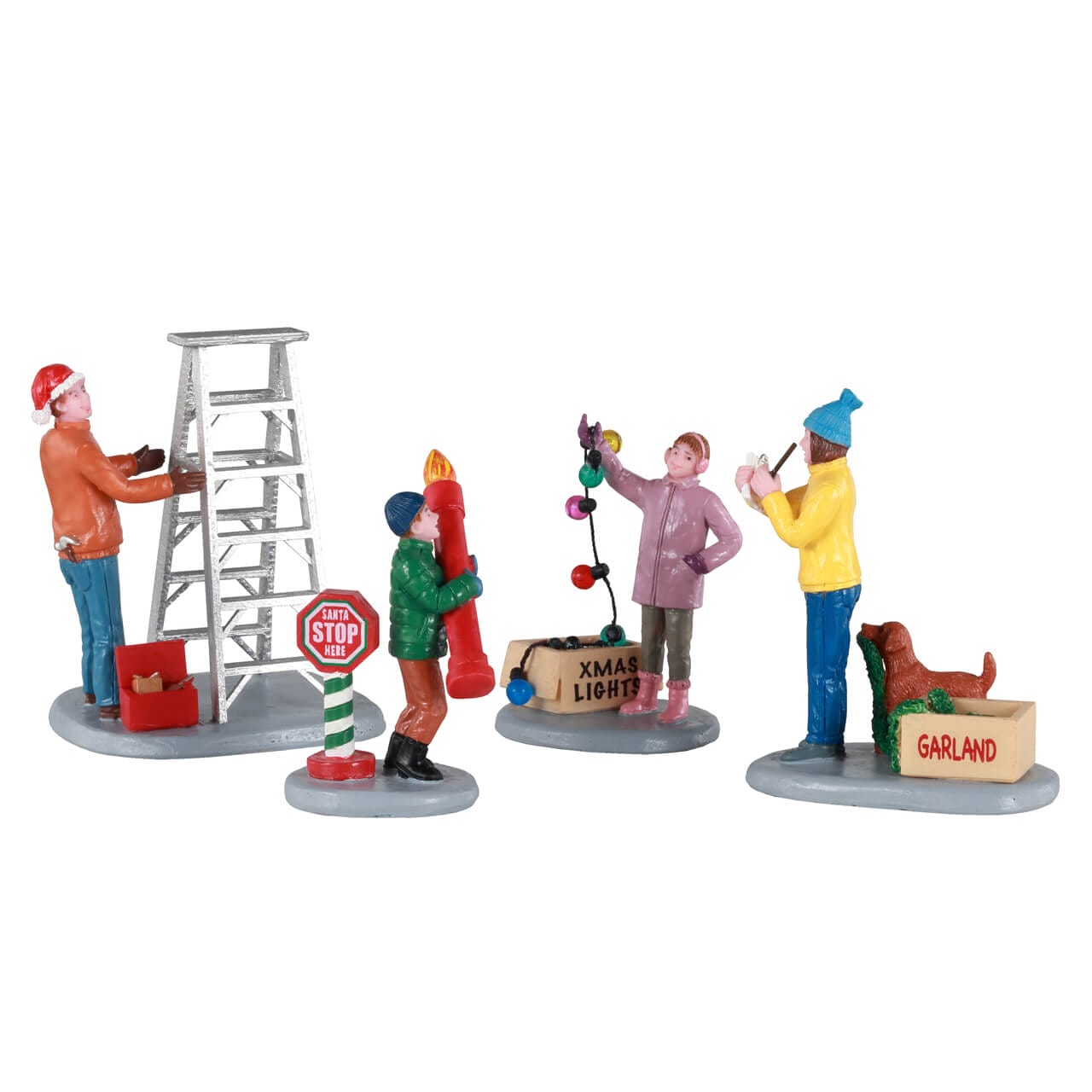 lemax-getting-ready-to-decorate-famille-vail-village image 2