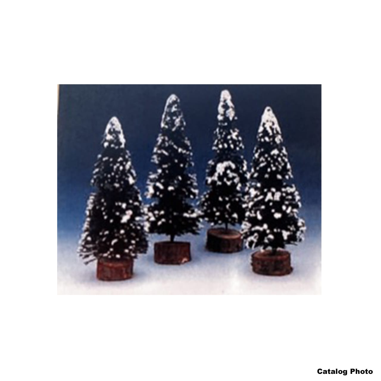 lemax-4-inch-pine-tree-sapin-miniature-vert-10-cm image 1