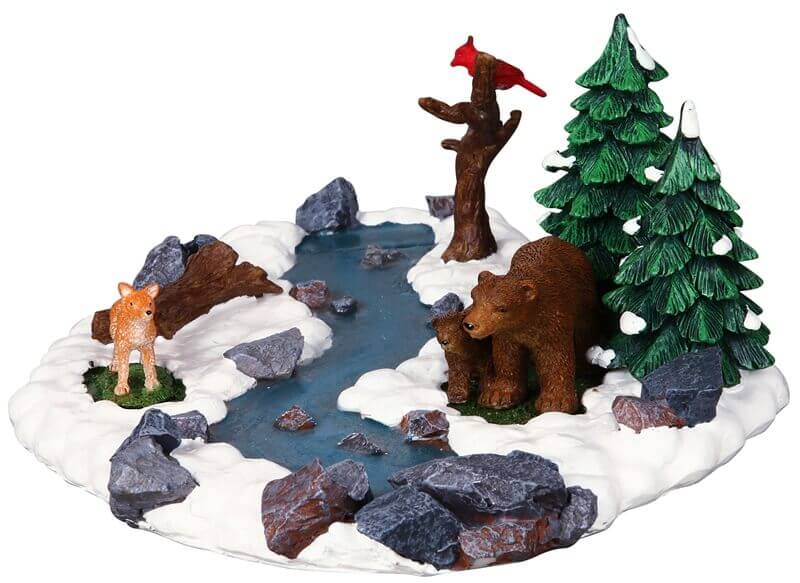 lemax-bears-by-river-figurine-ours-au-bord-de-la-rivi-re image 2