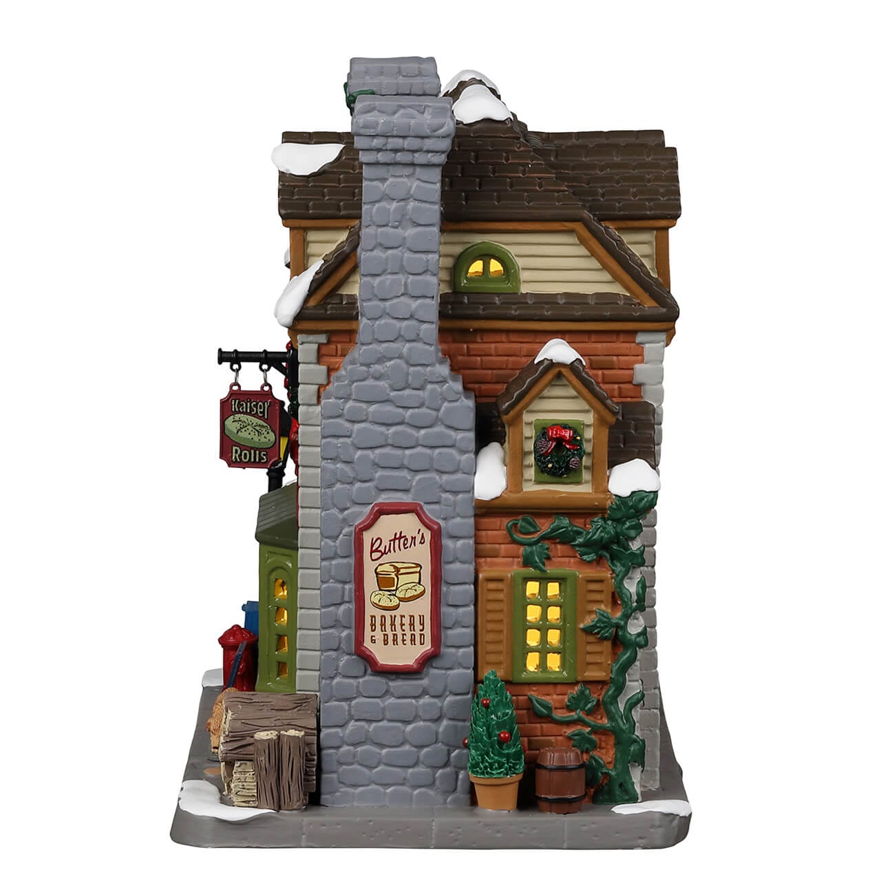lemax-butter-s-bakery-bread-boulangerie-miniature-caddington image 3