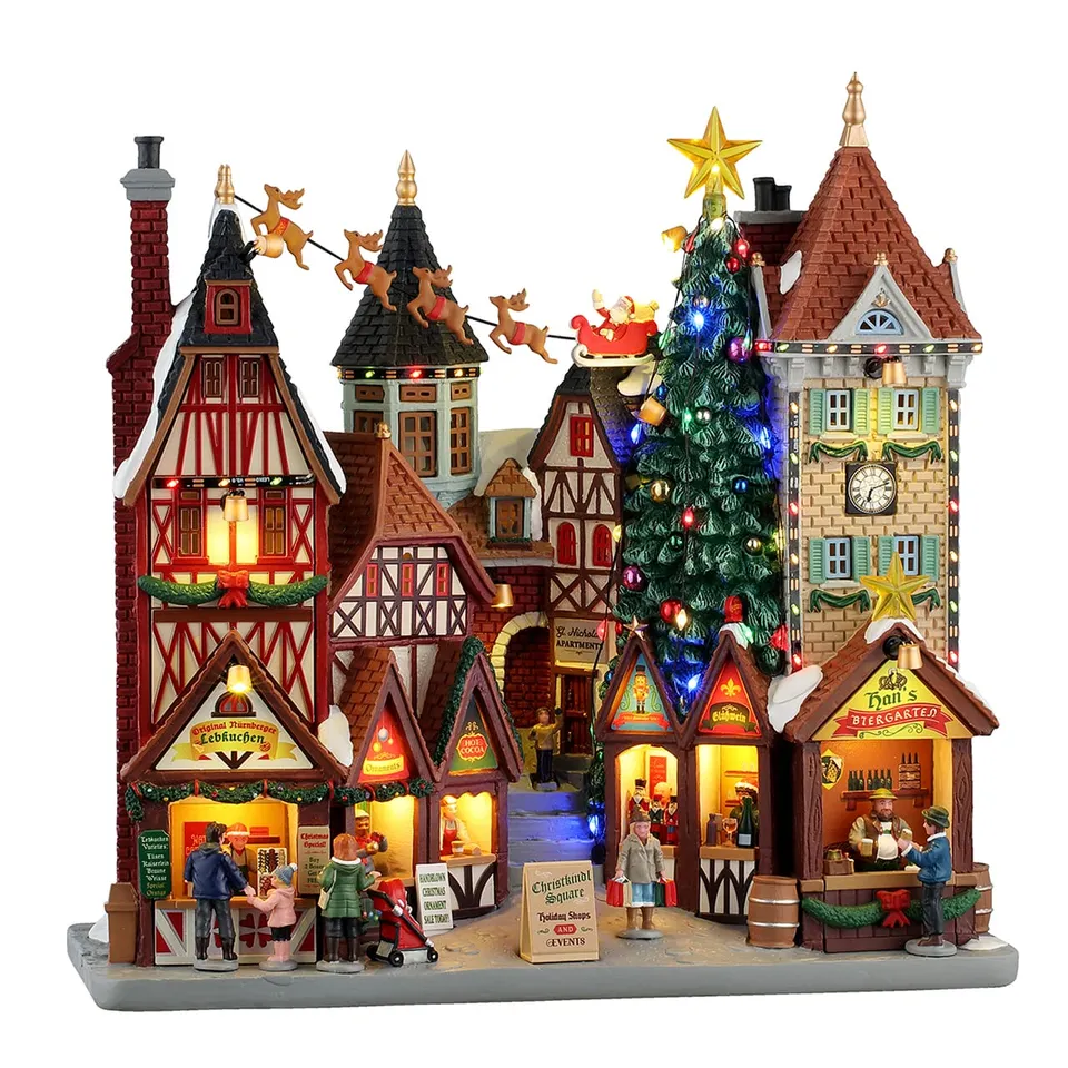lemax-christkindl-square-march-de-no-l-caddington-lumineux image 1