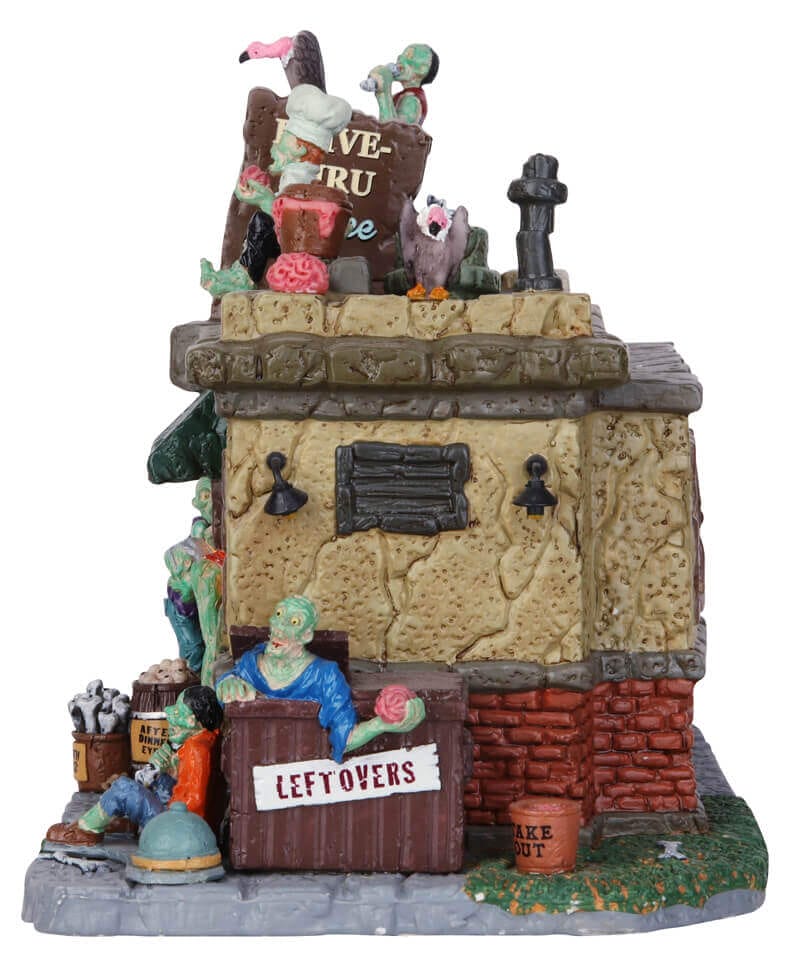 lemax-zombie-eatery-b-timent-miniature-spooky-town image 2