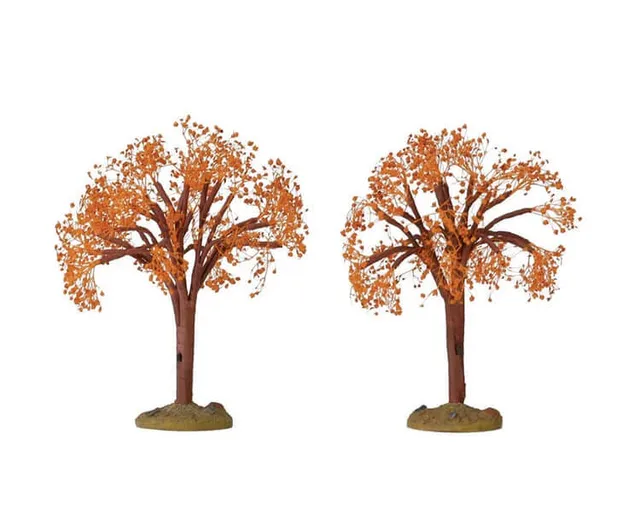 lemax-autumn-rust-tree-small-petit-arbre-d-automne-miniature image 1
