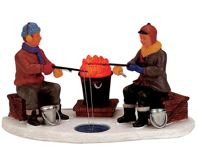 lemax-ice-fishermen-figurine-miniature-de-collection image 1