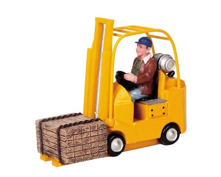 lemax-forklift-chariot-l-vateur-figurine-village image 1