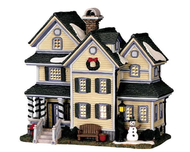 lemax-hobart-house-maison-miniature-de-village-de-no-l image 1