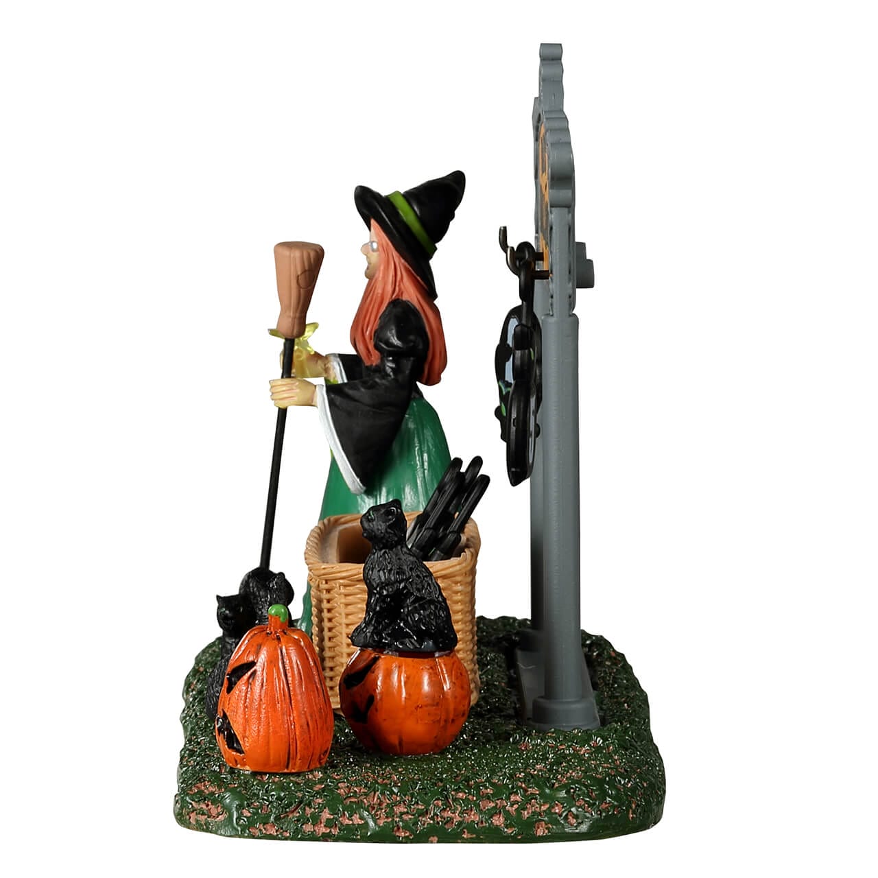 lemax-black-cat-countdown-spooky-town-figurine-halloween image 3