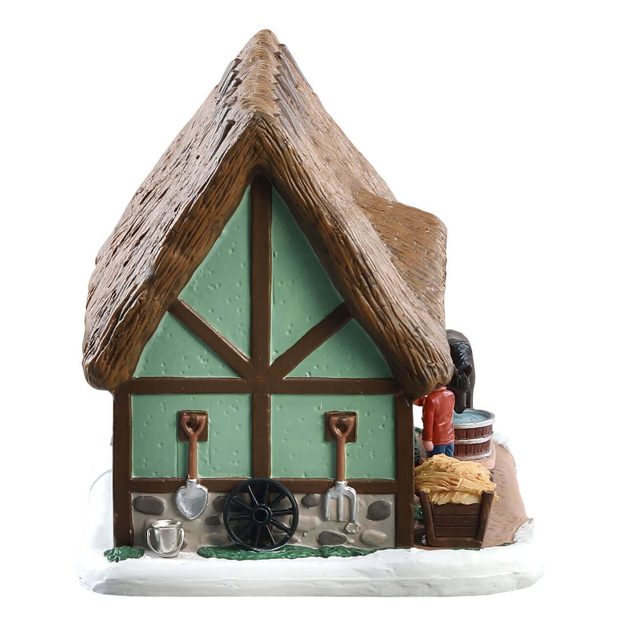 lemax-greenbrook-stables-curies-miniature-de-collection image 3