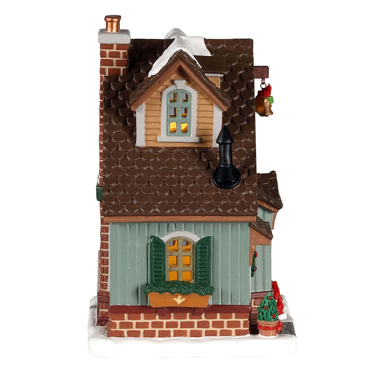 lemax-cardinal-cafe-b-timent-miniature-caf-de-no-l-caddington-village image 2