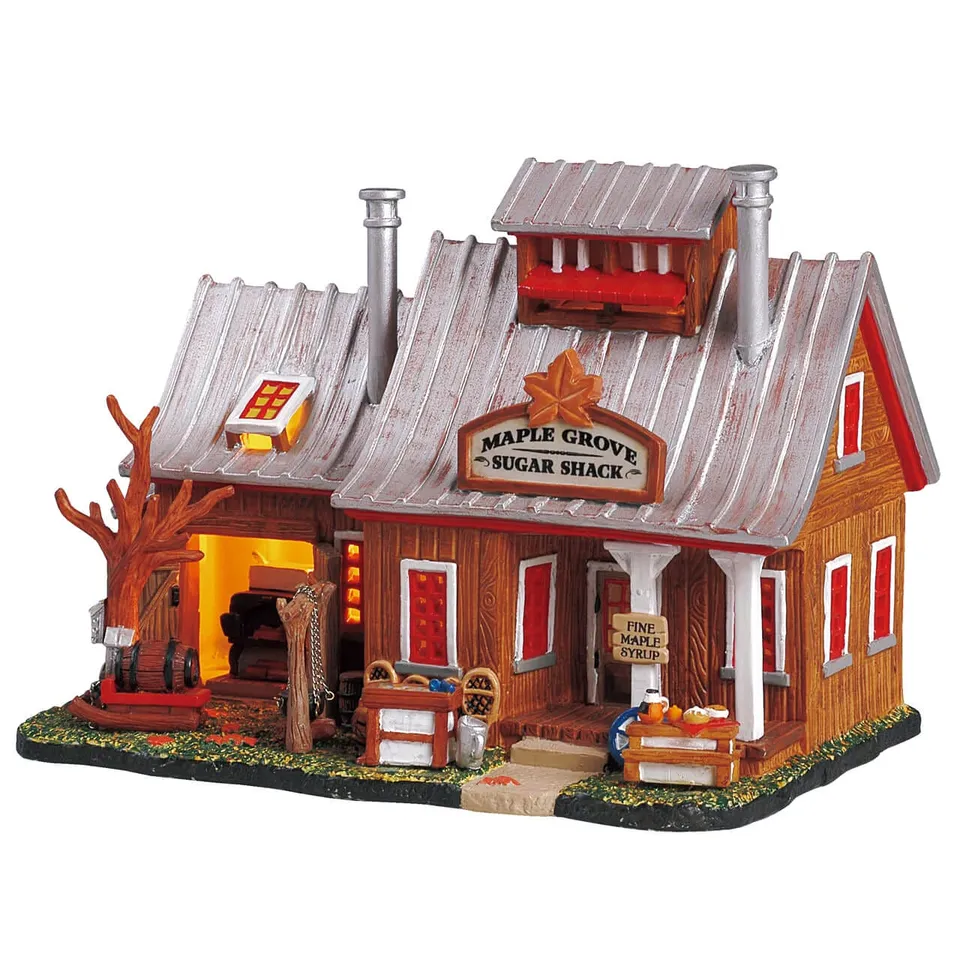 lemax-maple-grove-sugar-shack-cabane-sucre-vail-village-illumin-e image 1
