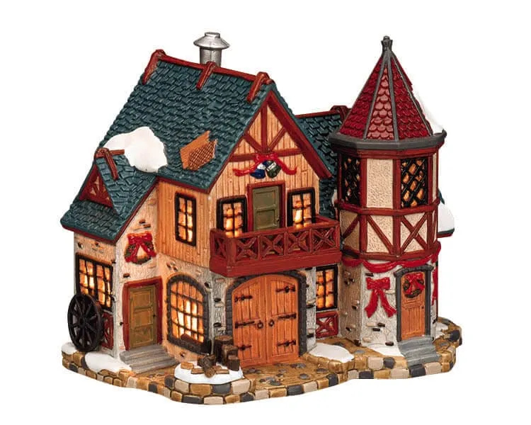 lemax-wharton-s-farm-ferme-miniature-de-collection image 1
