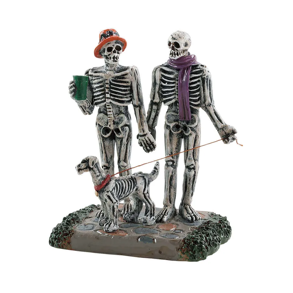 lemax-moonlight-stroll-figurine-miniature-spooky-town image 1