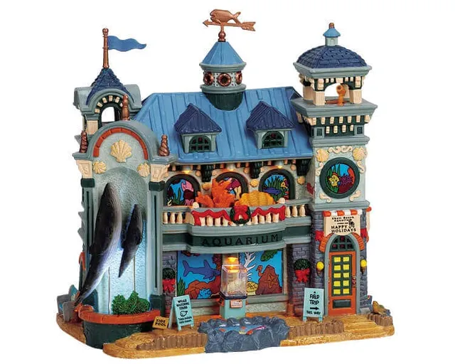 lemax-shell-beach-aquarium-b-timent-miniature-aquarium-bord-de-mer image 1