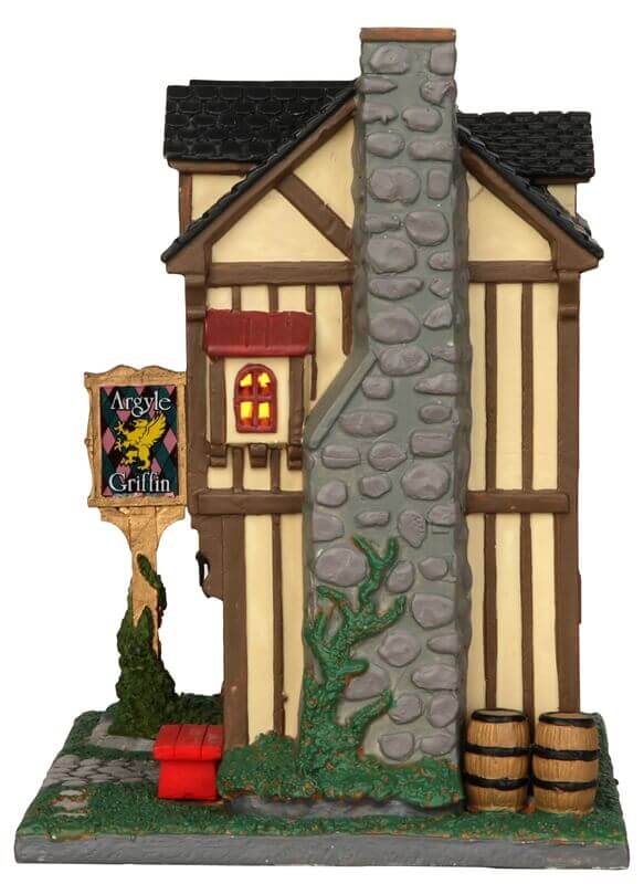 lemax-argyle-griffin-pub-maison-miniature-pub-irlandais-lumineux image 3