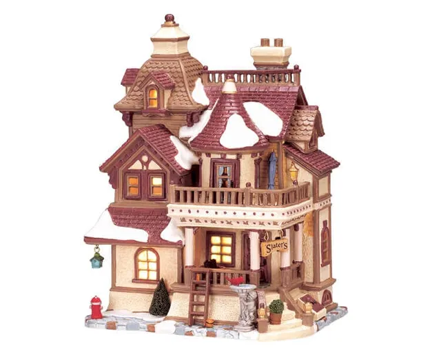 lemax-slater-s-house-maison-miniature-de-village image 1