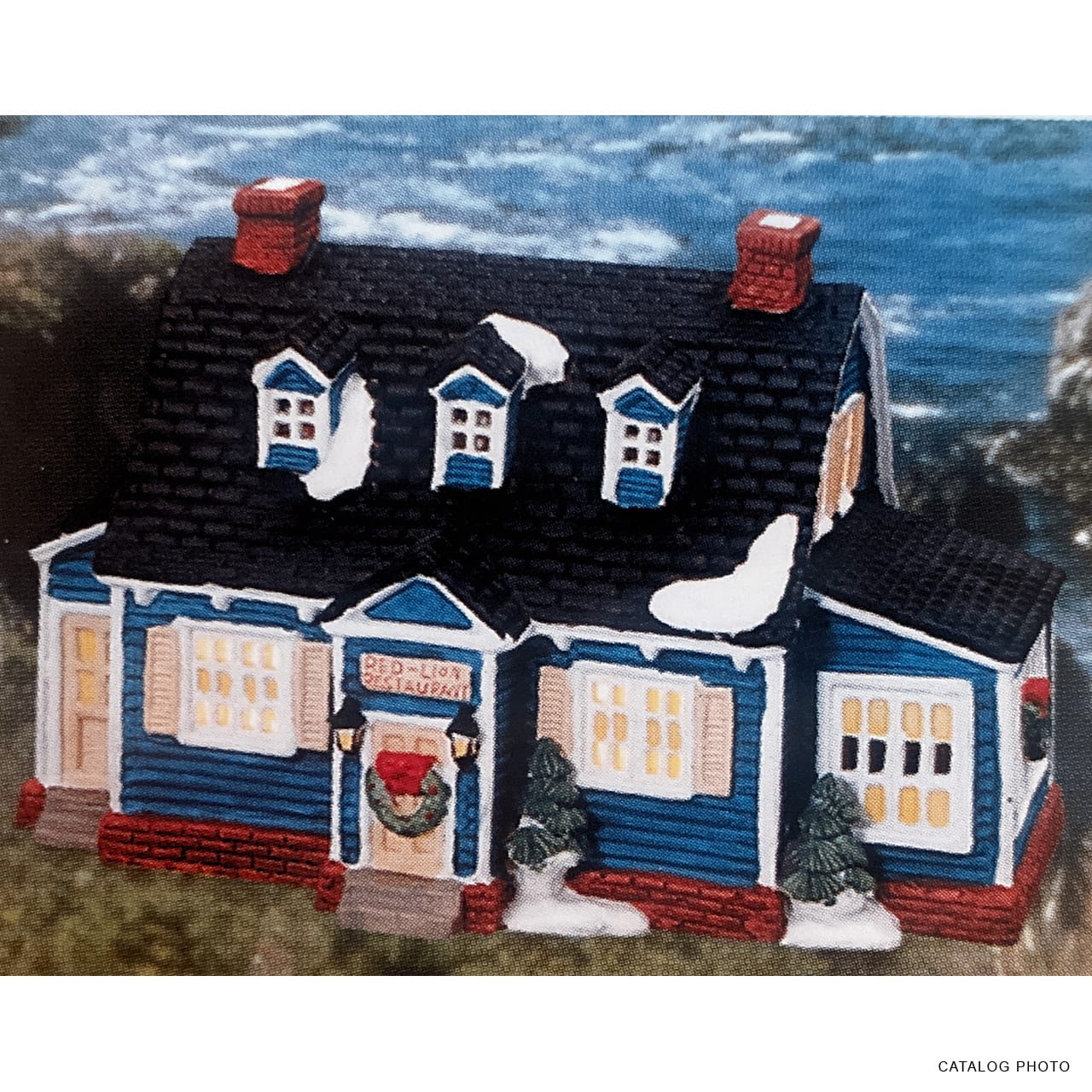 lemax-red-lion-restaurant-b-timent-miniature-village-de-no-l image 1