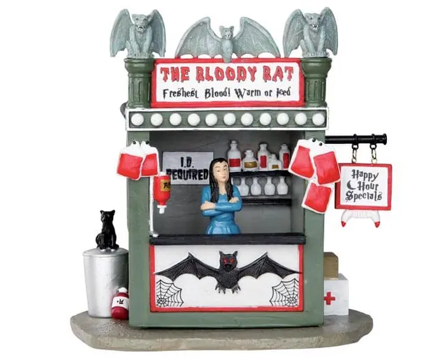 lemax-the-bloody-bat-figurine-spooky-town-halloween image 1