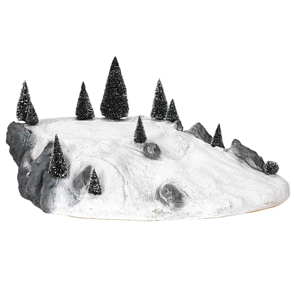 lemax-large-ski-platform-plateforme-d-cor-miniature-ski image 1