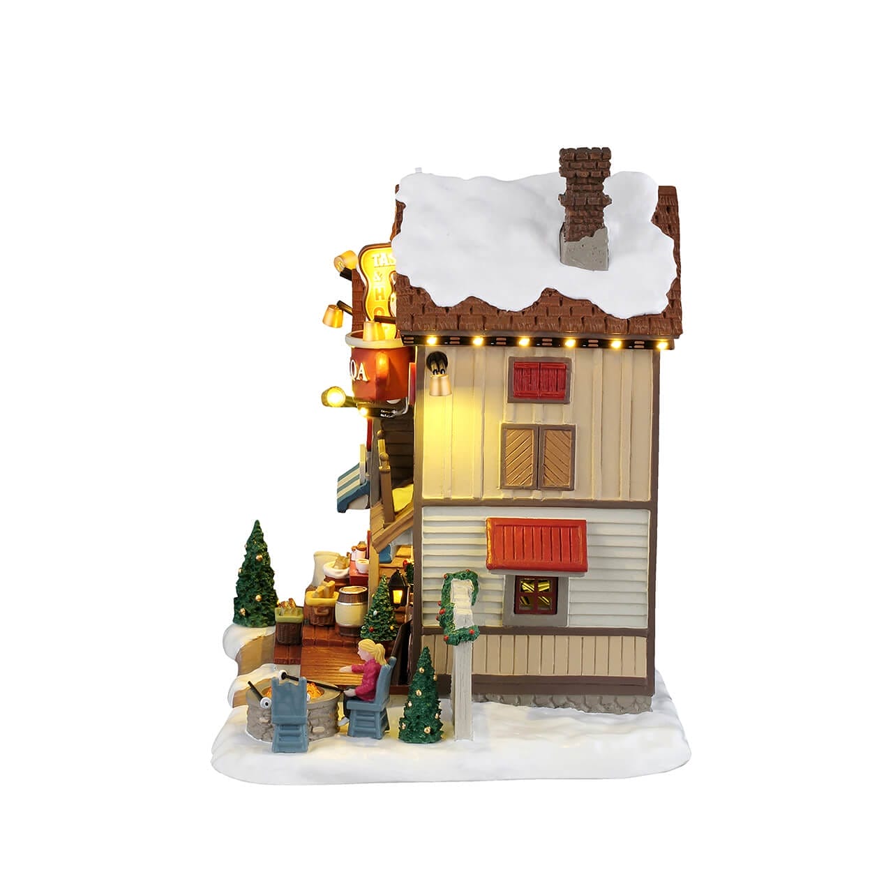lemax-the-cocoa-shanty-chalet-chocolat-harvest-crossing image 3