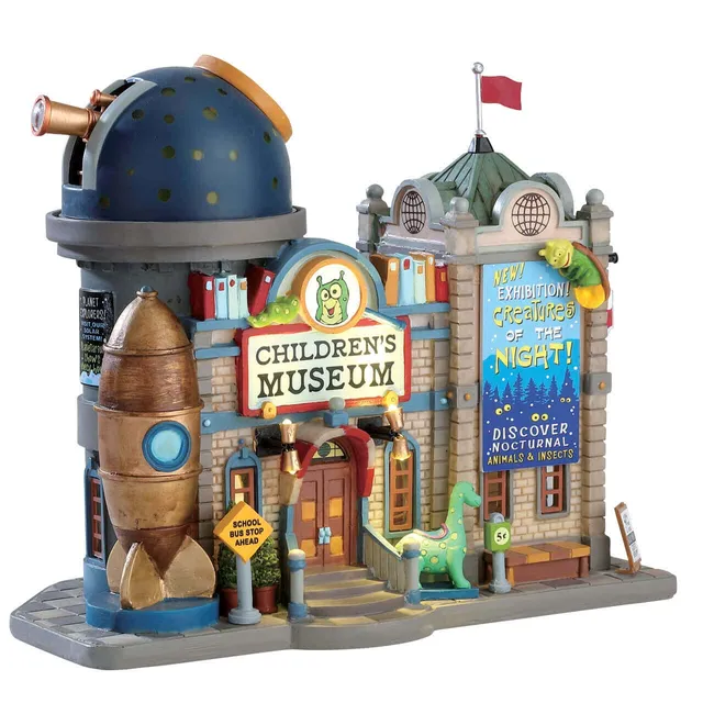 lemax-children-s-museum-b-timent-miniature-lumineux-de-collection image 1