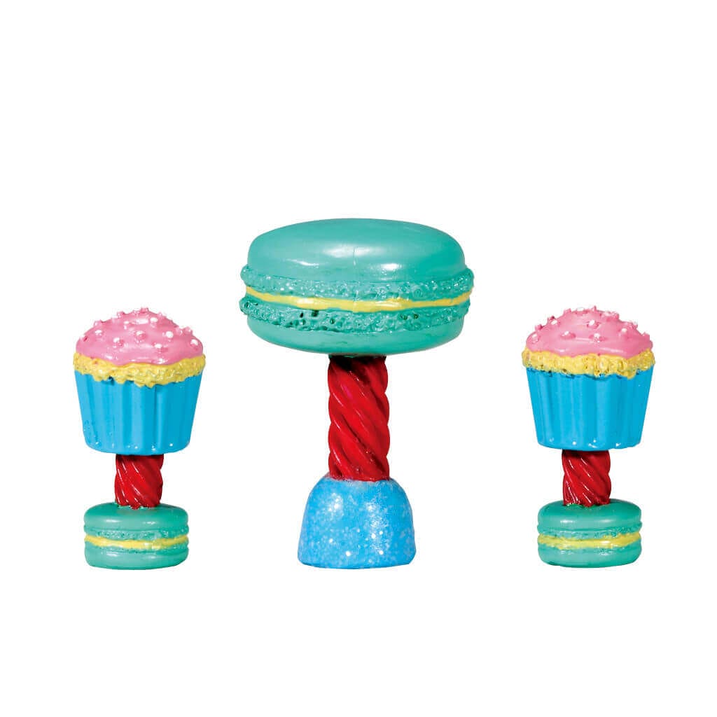lemax-dessert-table-set-set-of-3-accessoire-miniature-sugar-n-spice image 1