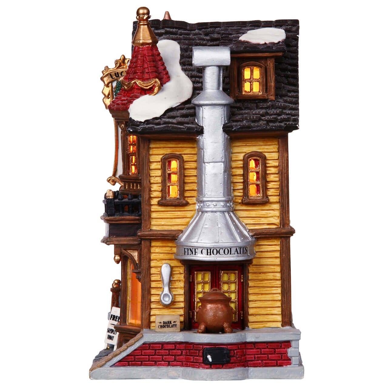 lemax-lucy-s-chocolate-shop-b-timent-miniature-caddington image 3