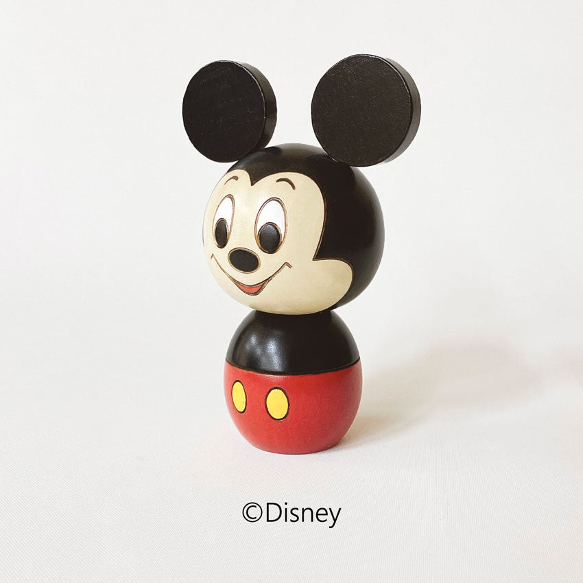 usaburo-kokeshi-mickey-figurine-disney-sous-licence-12-cm image 2