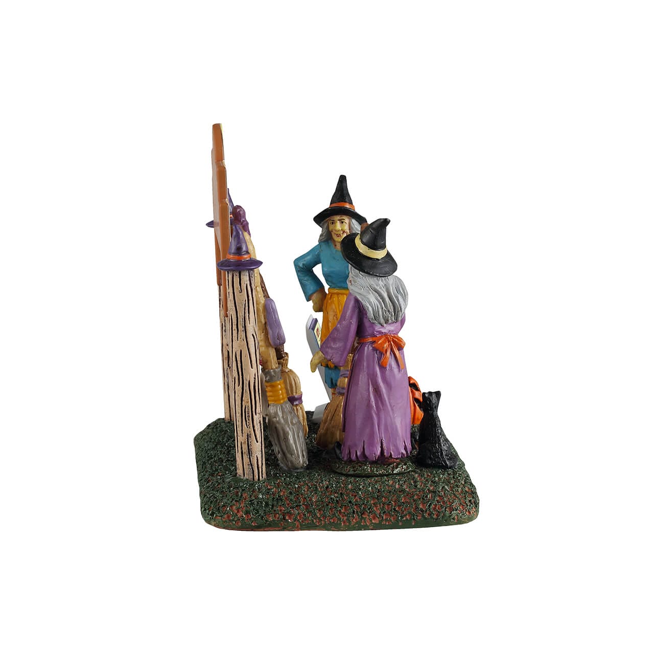 lemax-brooms-to-go-boutique-miniature-spooky-town image 2