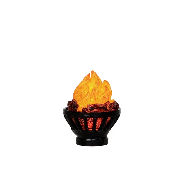 lemax-outdoor-fire-pit-accessoire-feu-de-camp-miniature image 1