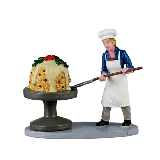 lemax-biggest-christmas-pudding-figurine-caddington-no-l image 1