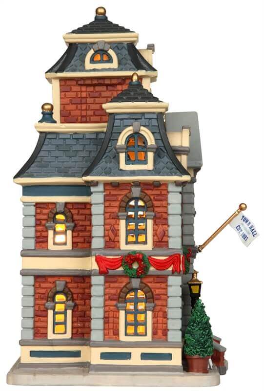 lemax-town-hall-mairie-miniature-pour-village image 2