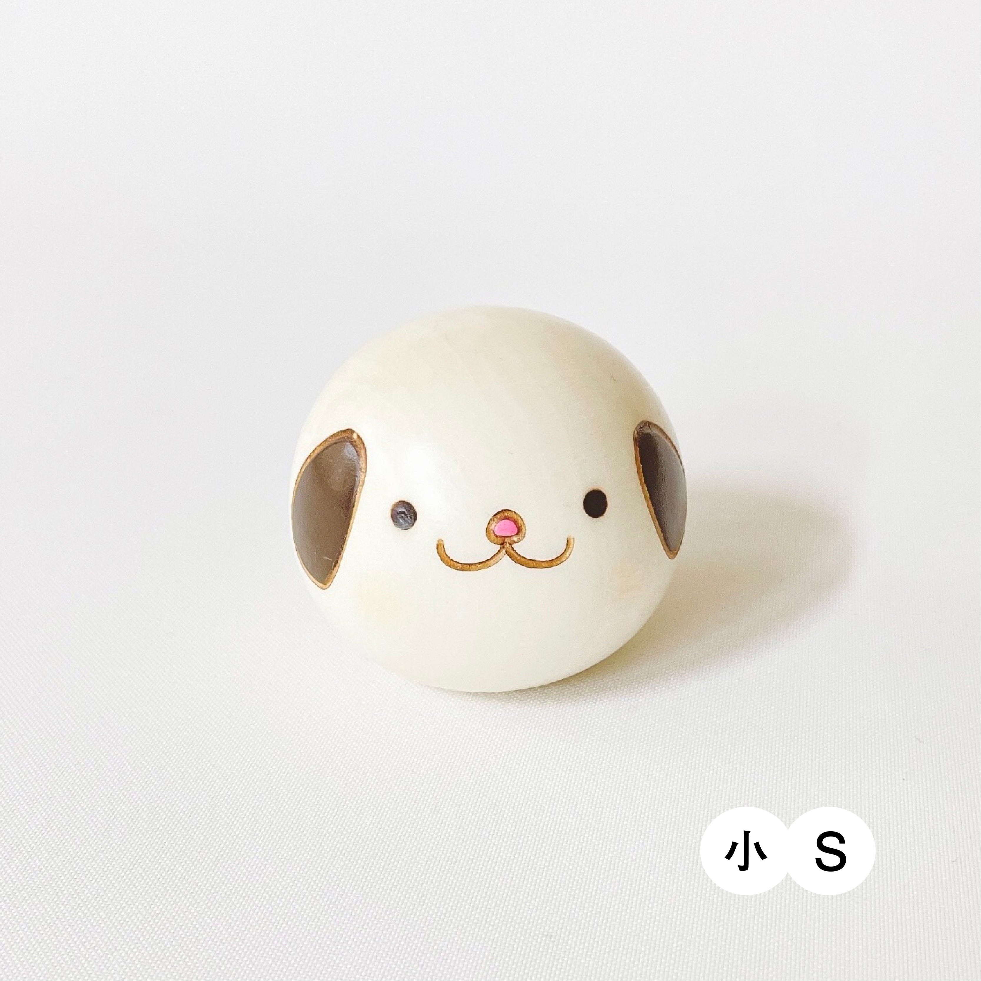 usaburo-kokeshi-yurakoro-chien-bascule-taille-l-75-mm image 1