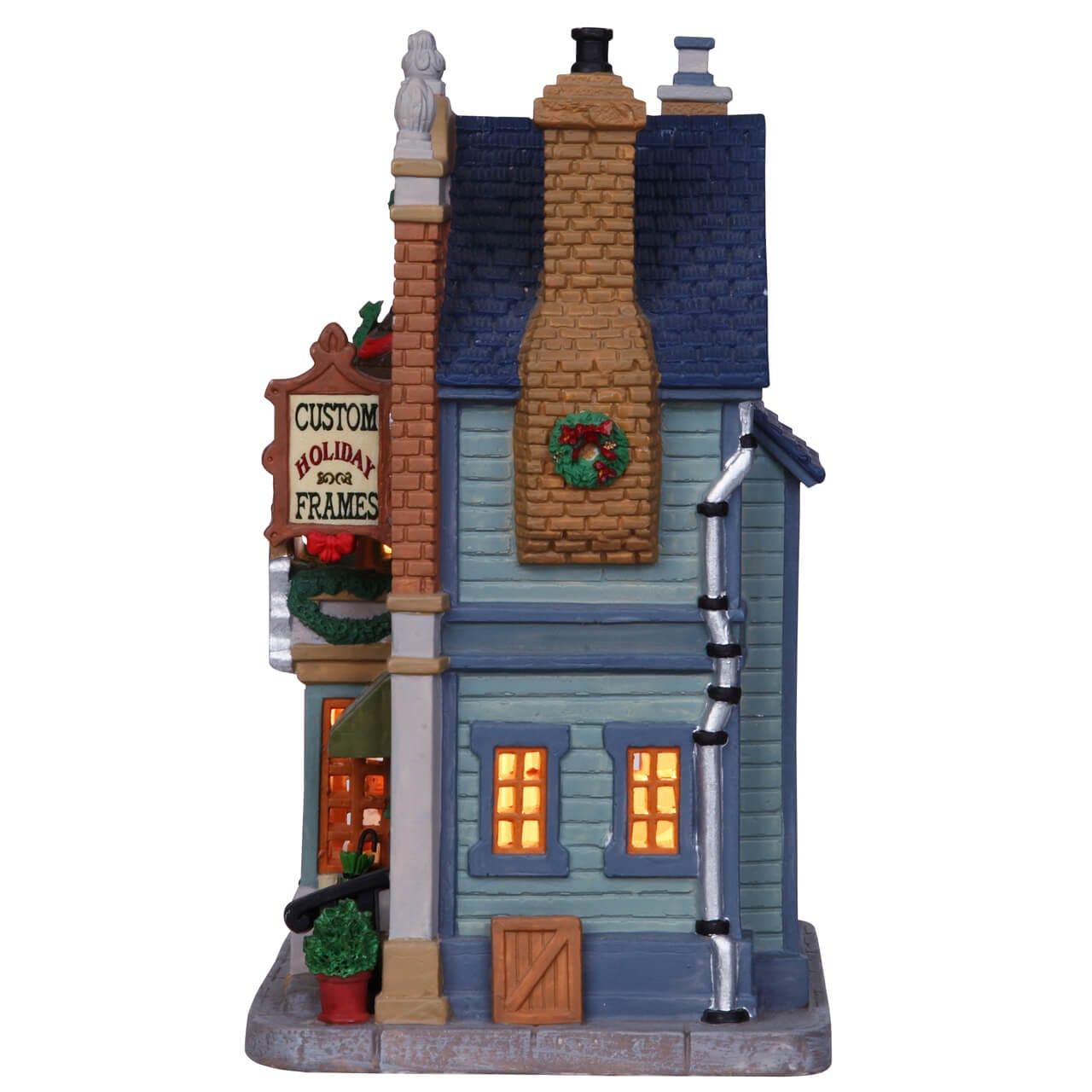 lemax-frame-station-b-timent-miniature-village-de-collection image 3