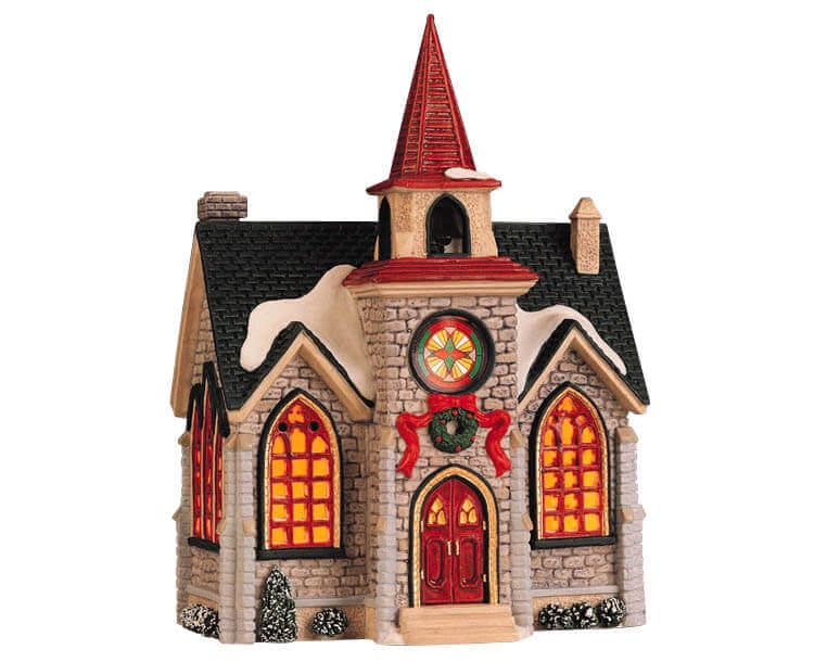 lemax-stone-church-glise-en-pierre-lumineuse image 2